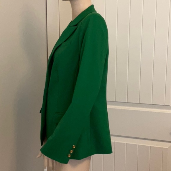 Vince Camuto Emerald Green Women’s Blazer Size 12 - Picture 5 of 9